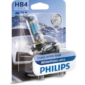 Bec Far Hb4 12V P22D 51W (Blister) White Vision Ultra Philips