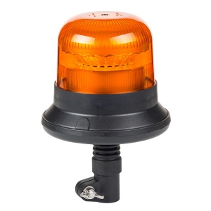 Lampă tip girofar, Horpol, 12/24V, cu giroscop, portocalie