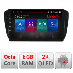 Navigatie dedicata Lenovo Seat Ibiza 2008-2014 M-246 Octacore, 8 Gb RAM, 128 Gb Hdd, 4G, Qled 2K, DSP, Carplay AA, 360,Bluetooth