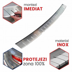 Protectie inox prag portbagaj Mitsubishi ASX, caroserie SUV, fabricatie 2013 - 2017, Facelift I #1