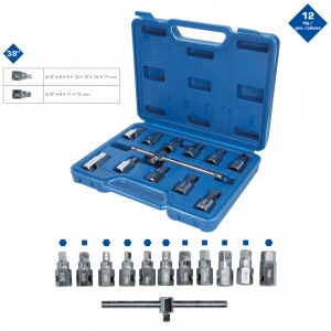 Set De Capete De Clichet Ptr Service Ulei 12 Pcs-Brilliant Tools