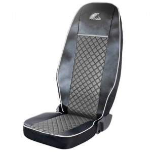 Set huse scaun UMBRELLA pentru SCANIA R SERIE 2006-2020 ECO LEATHER GREY