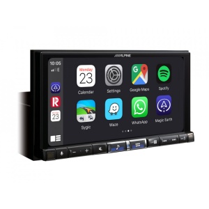 Alpine ilx-705d sistem premium multimedia de 7′′, compatibil apple carplay si android auto
