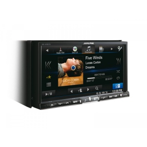 Alpine ine-w987d sistem 2din cu dvd, navigaţie integrată, mirror link şi ecran de 7"