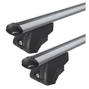 Bare transversale Green Valley Easy One SW Aluminiu pentru Dacia Sandero Stepway 2013-2020 cu bare longitudinale