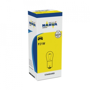 Bec 12V P21W Bau15S Set 10 Buc Narva