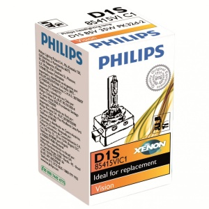 Bec auto Xenon pentru far Philips D1S Vision, 85V, 35W, 1 Buc