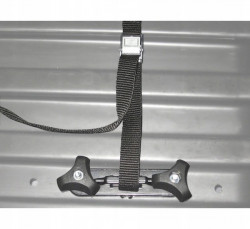 Cutie portbagaj cu deschidere dubla HAKR Magic Line 370L - negru lucios, 175x85x41cm