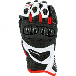 Manusi moto Richa Stealth - negru/alb/rosu
