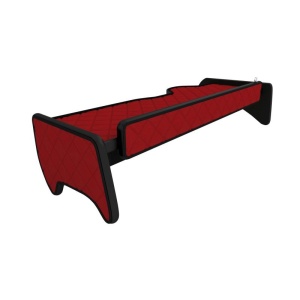 Masa bord, F-CORE, cu led si sertar, model lung, pentru MAN TGA, TGL, cabina M, L, XL, LX, XLX, 2000+, Rosu