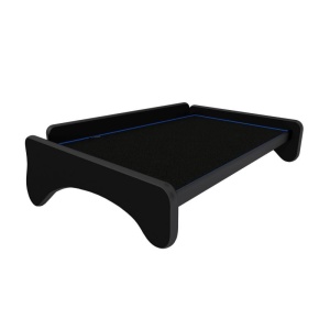 Masa bord, F-CORE, partea dreapta/ pasager, pentru SCANIA P,G,R,T, 2004+, Negru/ Albastru