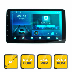 Navigatie Audiosystem universala 10", 4GB Ram, 64GB, 8 core, Android 10.0, 4G Sim