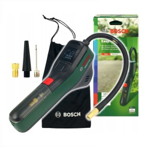 Pompa pneumatica Bosch EasyPump 0603947000, 3.6 V, 3 Ah, 10 bar/150 psi, geanta