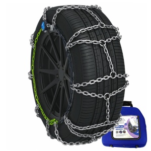 Set 2 lanturi antiderapante cu tensionare automata Veriga, Stop&Go Car 9mm 120, geanta transport