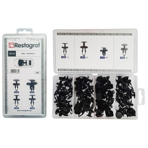 Set 69 buc asortiment nituri plastic pentru opel