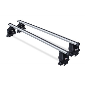 Bare transversale Menabo Tema Aluminiu pentru Dacia Sandero, 5 usi, model 2013+, cu plafon normal
