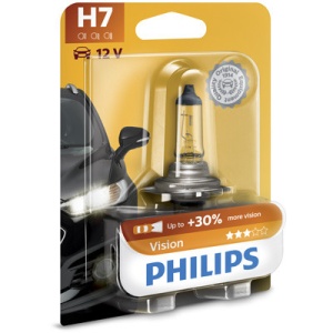 Bec Far H7 55W 12V Vision (Blister) Philips