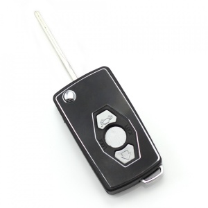 CARGUARD - BMW - Carcasă cheie tip briceag, cu 3 butoane