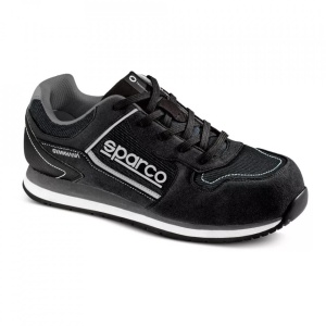 Incaltaminte de protectie SPARCO GYMKHANA - microfibra/net, Negru/Gri , marime: 40