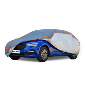 Prelata auto impermeabila cu protectie pentru grindina, 3 straturi, spuma poliester comprimata de 5mm, sistem antifurt, 530x175x120 cm, marimea XL