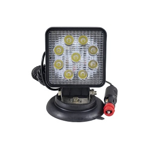 Proiector De Lucru Cu Led. Patrat. Lumina Concentrata. Baza Magnetica Jbm