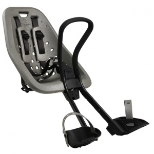 Scaun pentru copii, cu montare pe bicicleta in fata - Thule Yepp Mini Silver