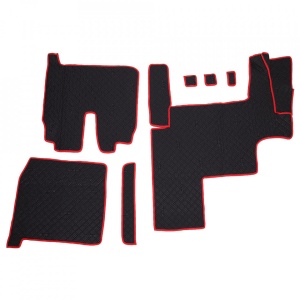 SET COVORASE PIELE ECOLOGICA TRUCK UMBRELLA PENTRU MAN TGX EURO 5 NEGRU
