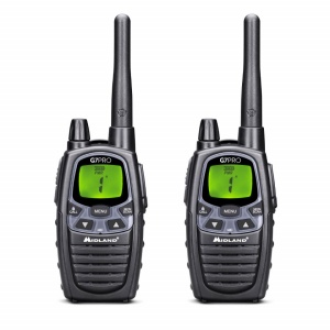 Set stație radio PMR portabilă Midland G7 PRO - 2 bucăți