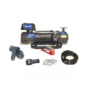 Troliu auto Husar Winch 10000Lbs 4536KG cu sufa sintetica telecomanda cu fir si wireless