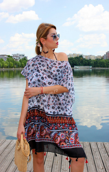 rochie plaja de vara pareo