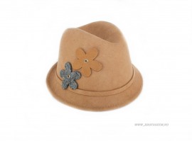 Palarie Dama "Lolita" Cream  by JukaFashion.ro (2018)