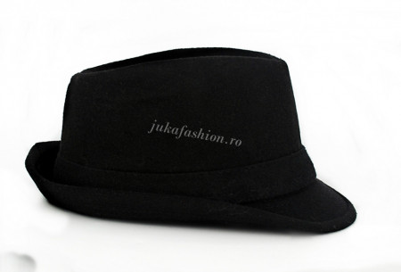 Palarie Unisex Clasica "Juka" Black by JukaFashion.ro 00100
