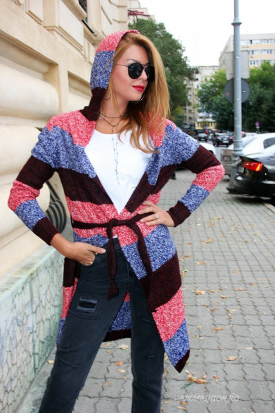 *Cardigan "Fluffy Love" by JukaFashion.ro cod F02