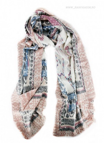 *Esarfa Lana PREMIUM "Carlita" Pink (2018)