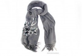 *Esarfa Dama PREMIUM "Narcisse" Grey cod NS3