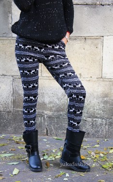 Pantaloni Colant Tip Catifea "Becca" by JukaFashion.ro cod Z4