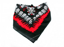 Bandana Unisex "RedSkull" by jukafashion