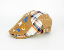 *Bască Băieții "British" Maron by jukafashion.ro