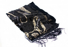 *Esarfa Catifea PREMIUM "Velvet" Crem by jukafashion.ro