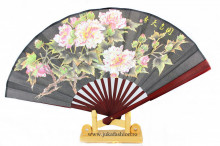 Evantai "Geisha" Noir by Jukafashion.ro