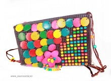 Mini Bag tip Clutch "Bhoem" by JukaFashion.ro (2018)