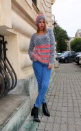 OFERTA PROMO : Pulover 'Cozy Grey" by JukaFashion.ro cod 01001