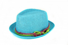 *Palarie Copii Vara "Hipster" Blue by jukafashion.ro
