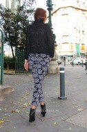 Pantaloni Colant Tip Catifea "Fantasy" by JukaFashion.ro cod Z2
