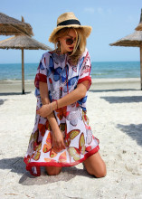 rochie plaja tip pareo dama