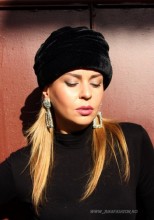 Cauti turbanul perfect? La noi sigur il gasesti! turban catifea elegant