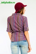 OFERTA PROMO : Camasa Carouri Dama "Miss Purple" by JukaFashion.ro cod 0093