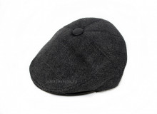 *Sapca Plata Lâna "Holmes" Black