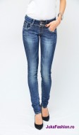 Blugi Skinny Elastici "Degradee" by JukaFashion.ro cod 00204