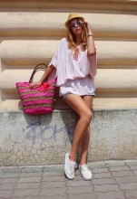 Bluza Dama "Breeze" Pink by JukaFashion.ro (2018)